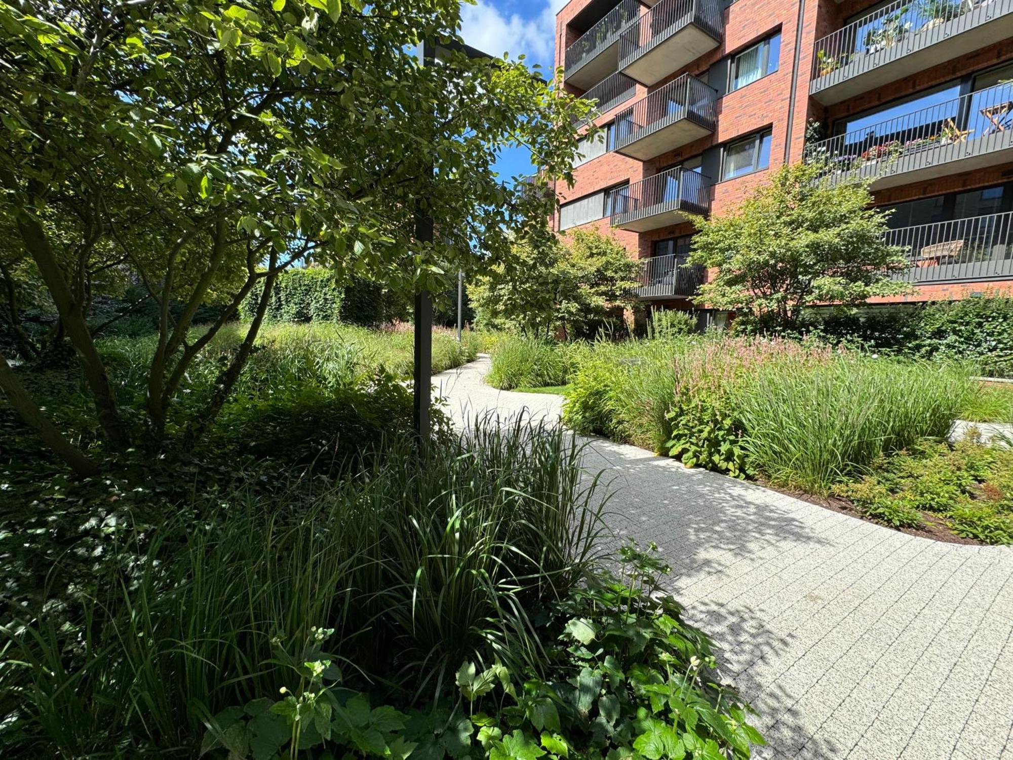Zielone Srodmiescie Na Osiedlu River View Gdańsk